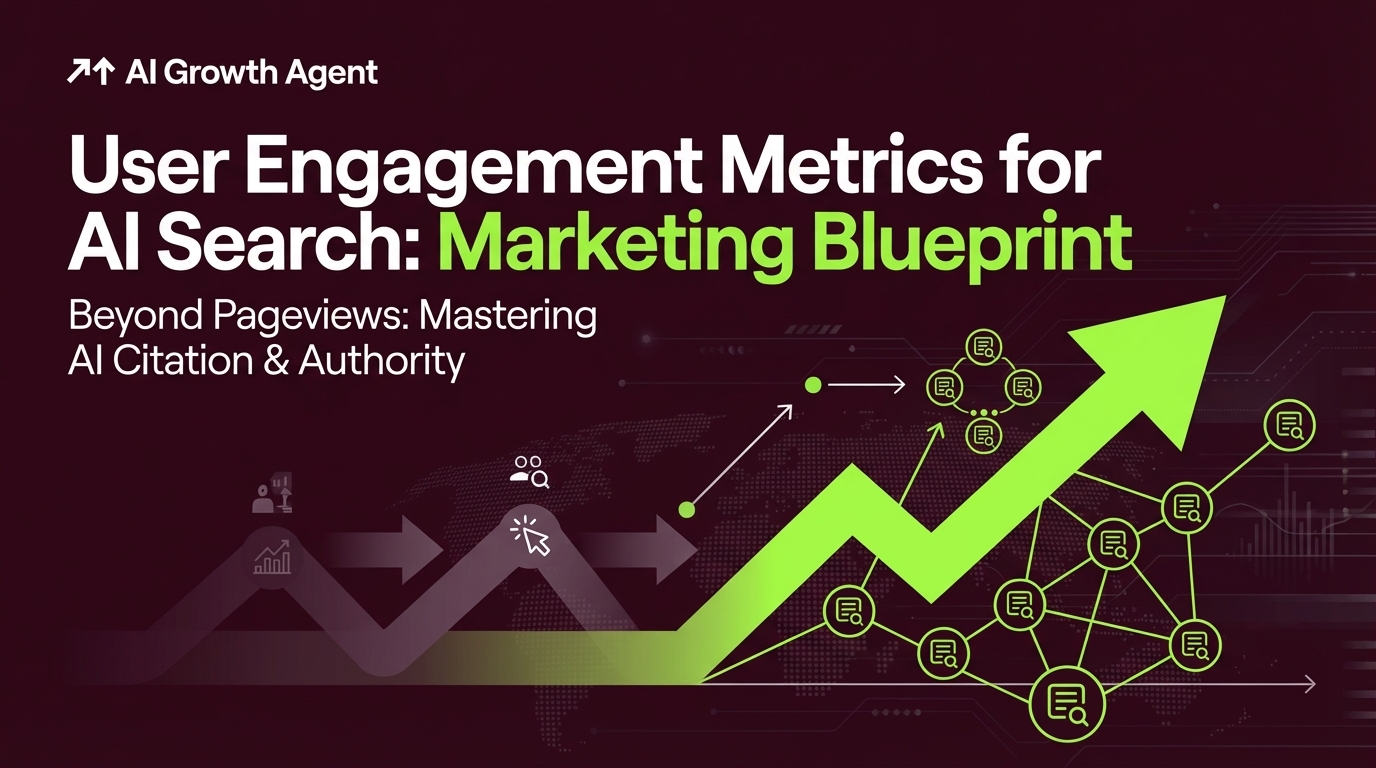 User Engagement Metrics for AI Search: Marketing Blueprint
