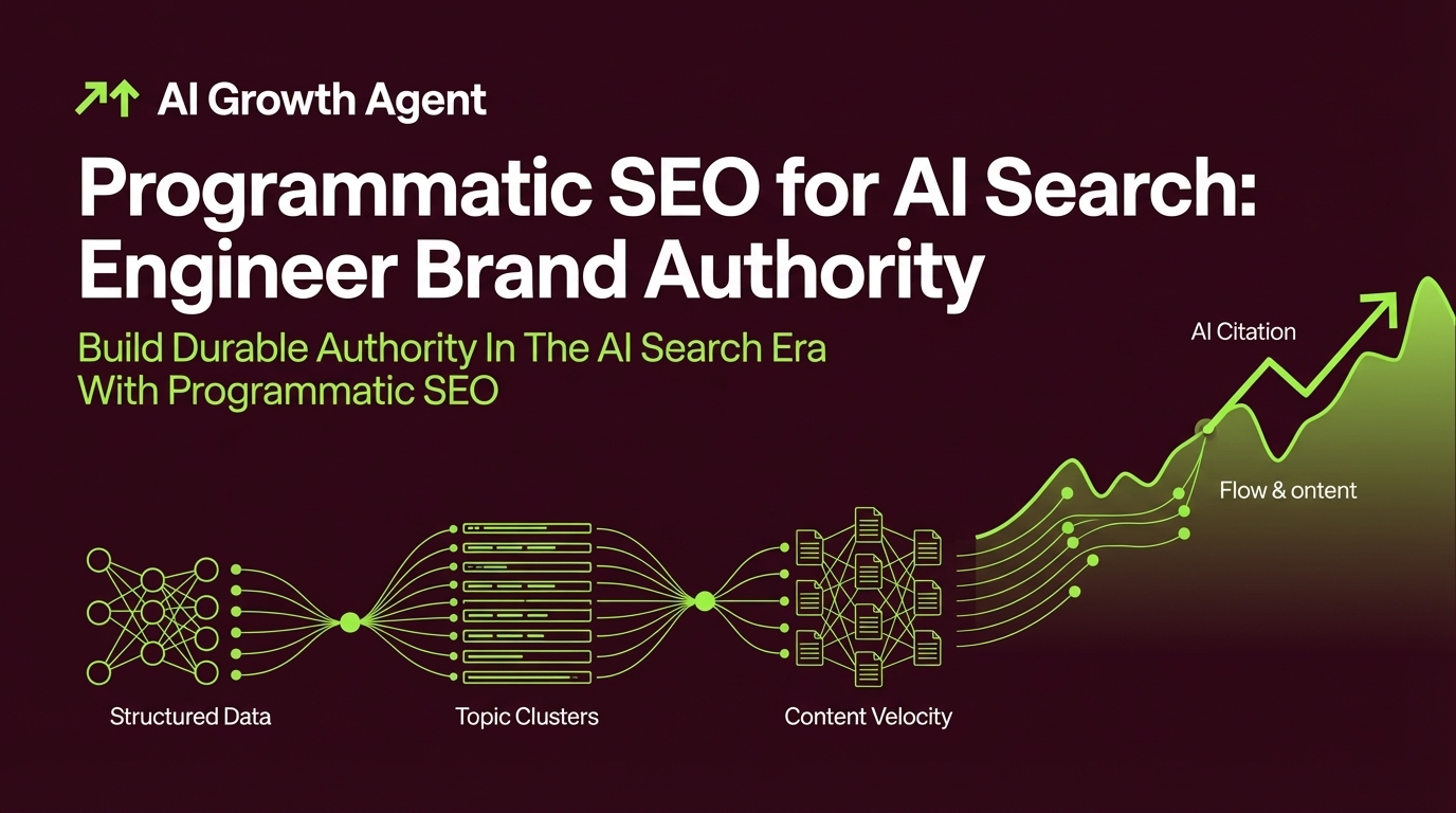 Programmatic SEO for AI Search: Engineer Brand Authority