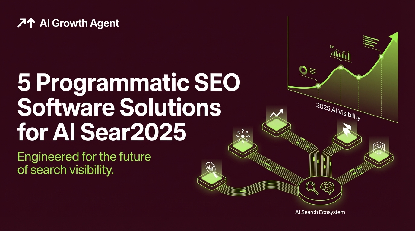 5 Programmatic SEO Software Solutions for AI Search in 2025