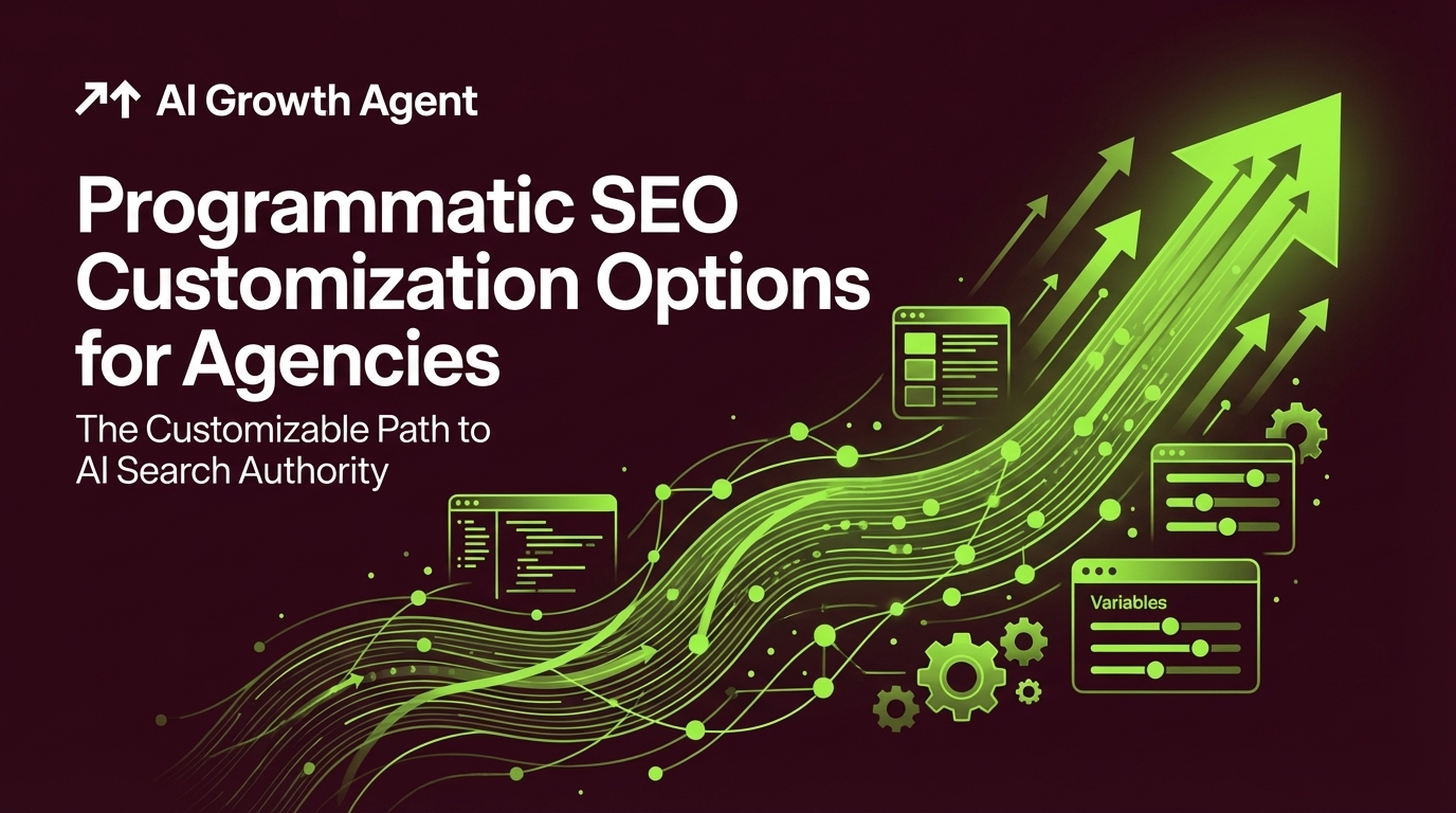Programmatic SEO Customization Options for Agencies